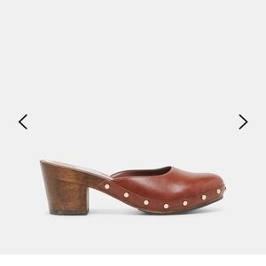 Camyn Heels Brown Leather